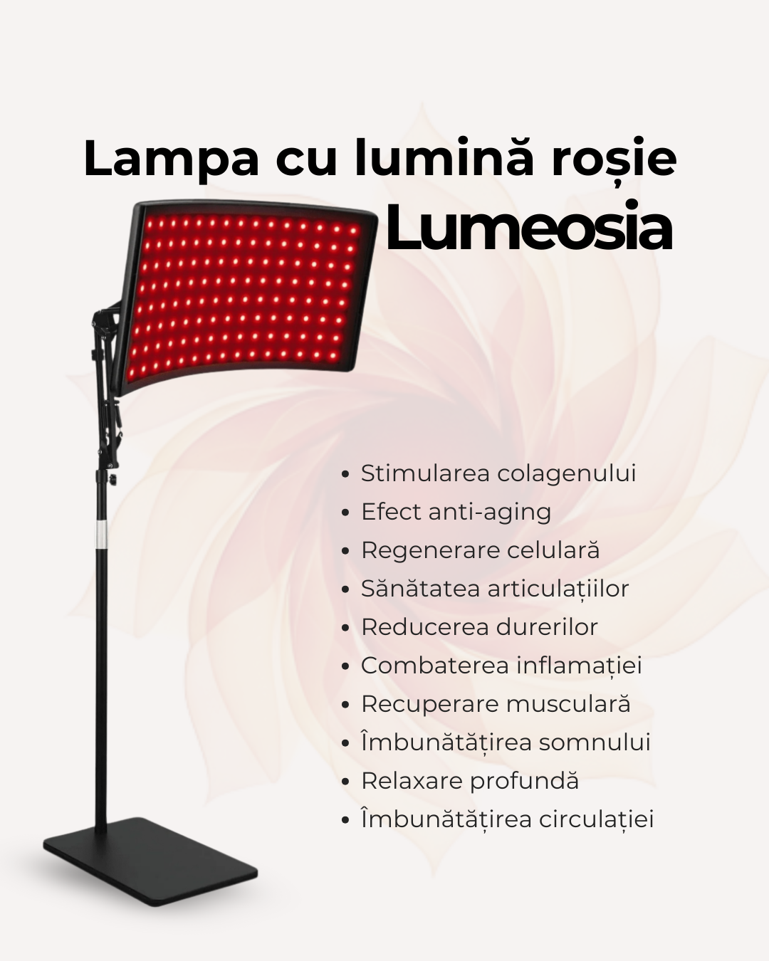 Lumeosia - Lampă cu Lumină Roșie